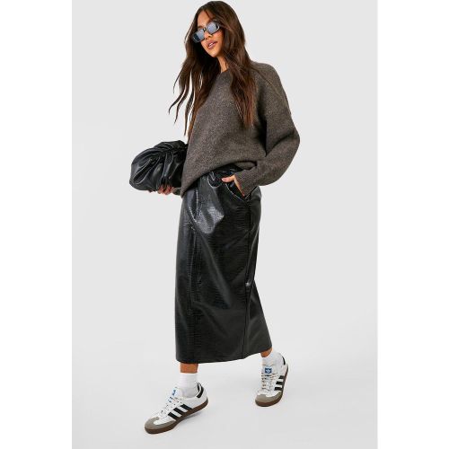 Jupe Longue Fendue - 40 - boohoo - Modalova
