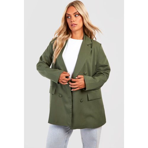 Grande Taille - Blazer Oversize Long - 44 - boohoo - Modalova