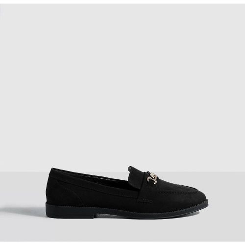 Mocassins À Bordures En Chaîne - 36 - boohoo - Modalova