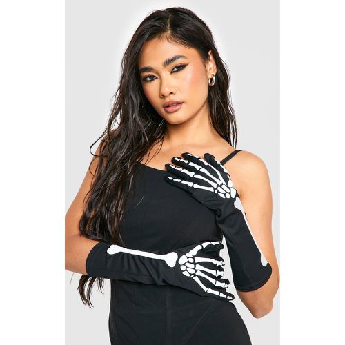 Gants Imprimé Squelette - Halloween - One Size - boohoo - Modalova