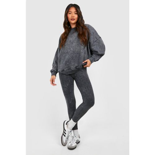 Legging De Sport Délavé - 42 - boohoo - Modalova