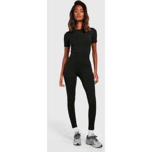 Legging Premium Extra Doux Taille Haute - 38 - boohoo - Modalova
