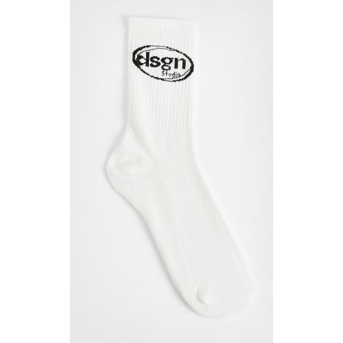Chaussettes À Slogan - Blanc Écru - One Size, Blanc Écru - boohoo - Modalova