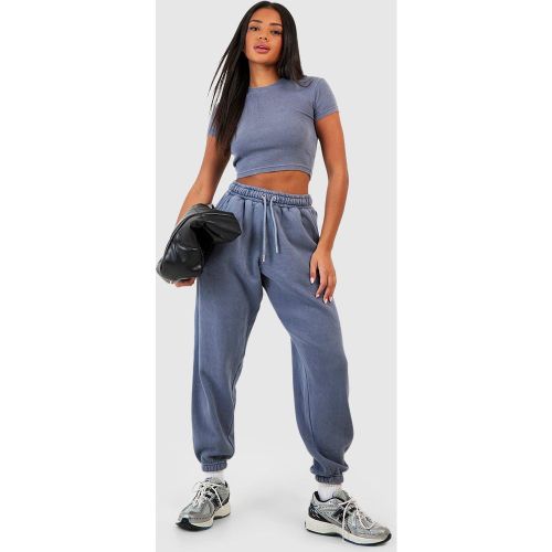 Jogging Oversize Délavé - S - boohoo - Modalova