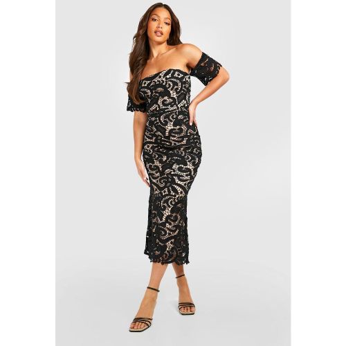 Tall" - Robe Mi-Longue En Velours Côtelé Premium - 36 - boohoo - Modalova