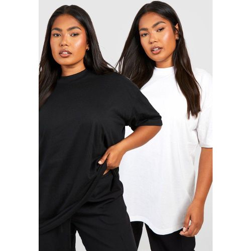 Grande Taille - Lot De 2 T-Shirts Oversize - 50 - boohoo - Modalova