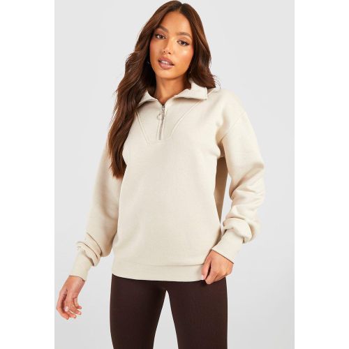 Tall" - Top Zippé À Anneau - 44 - boohoo - Modalova