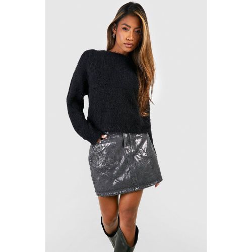 Pull Oversize En Maille Pelucheuse - L - boohoo - Modalova