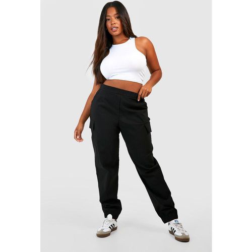 Grande Taille - Pantalon Cargo Stretch - 50 - boohoo - Modalova