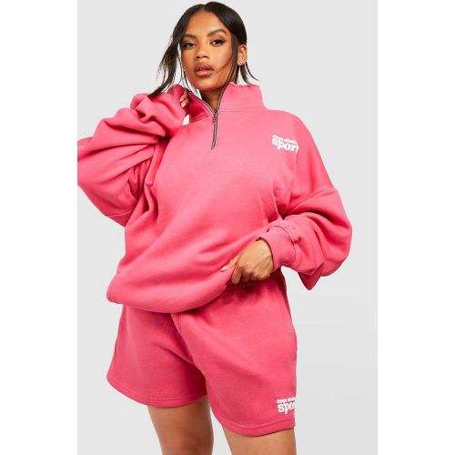 Grande Taille - Short De Jogging À Slogan Dsgn Studio - 44 - boohoo - Modalova