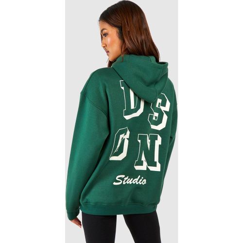 Tall" - Sweat À Capuche À Imprimé Dsgn Studio - S - boohoo - Modalova