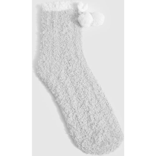 Chaussettes À Pompons - One Size - boohoo - Modalova