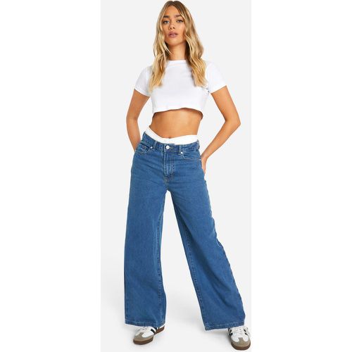 Jean Baggy Basique - boohoo - Modalova