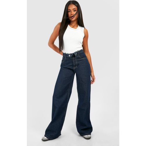 Jean Large Basique - 42 - boohoo - Modalova
