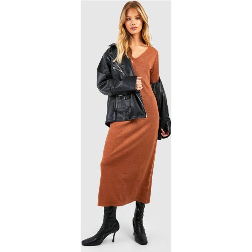 Robe Mi-Longue À Manches Évasées - 36 - boohoo - Modalova