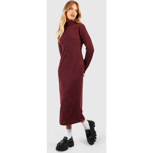 Robe Mi-Longue À Col Roulé - 36 - boohoo - Modalova