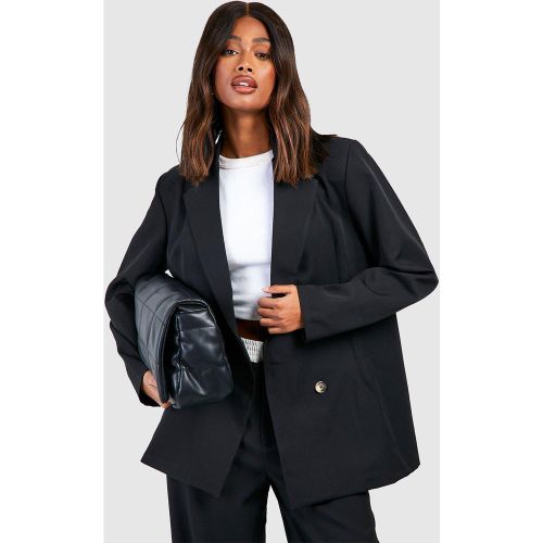 Blazer Oversize Croisé Basique - 36 - boohoo - Modalova