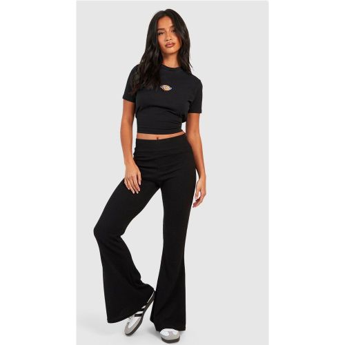 Petite" - Pantalon Flare Côtelé - 34 - boohoo - Modalova