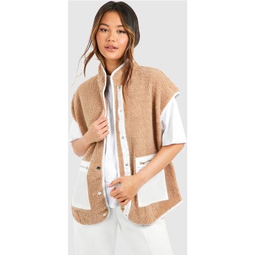 Veste Sans Manches En Synthétique - 38 - boohoo - Modalova