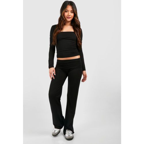 Pantalon Large Premium - 34 - boohoo - Modalova