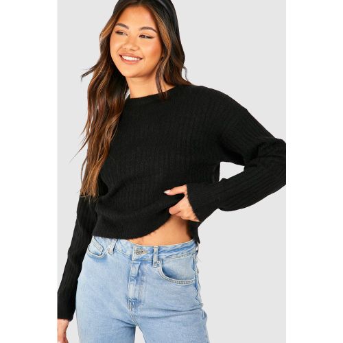 Pull Court Côtelé Doux - S - boohoo - Modalova