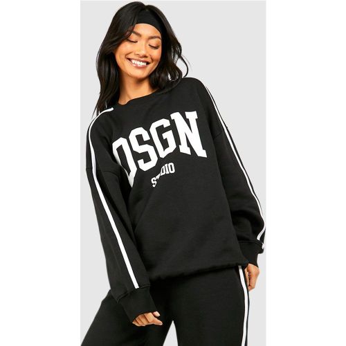 Sweat Oversize À Slogan Dsgn Studio - S - boohoo - Modalova