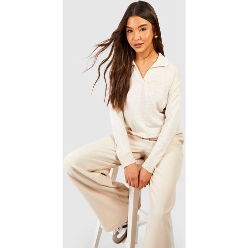 Pull À Col Contrastant - S/M - boohoo - Modalova