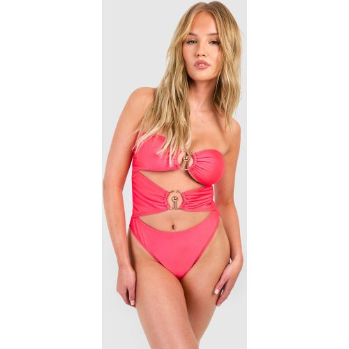 Maillot De Bain Une Pièce À Découpes - 34 - boohoo - Modalova