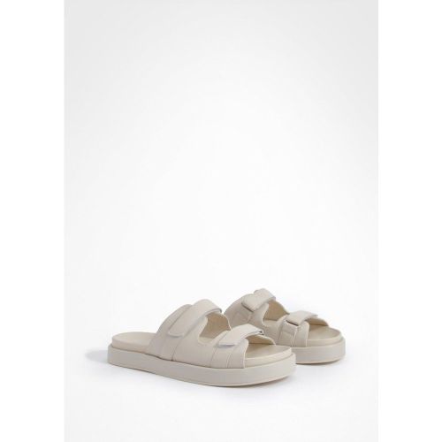 Claquettes - Blanc Écru - 36, Blanc Écru - boohoo - Modalova