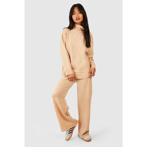 Ensemble Avec Pull À Col Roulé Et Pantalon Large - S - boohoo - Modalova