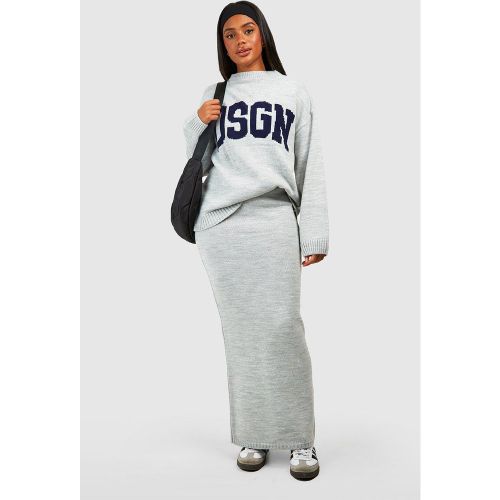 Ensemble Avec Pull À Col Ras-Du-Cou Et Jupe Longue - S - boohoo - Modalova