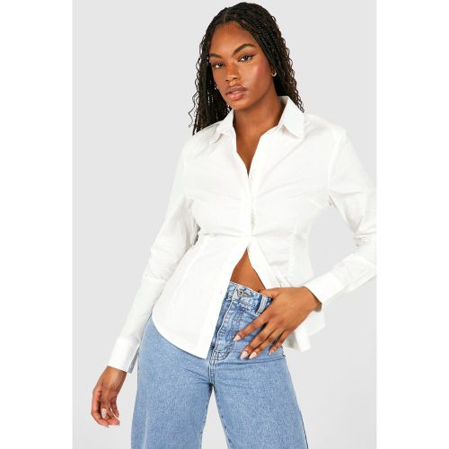 Tall" - Chemise Cintrée Tissée - 40 - boohoo - Modalova