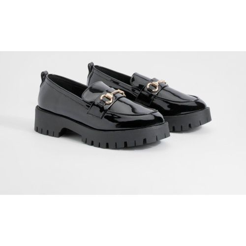 Mocassins Verni - Pointure Large - 39 - boohoo - Modalova