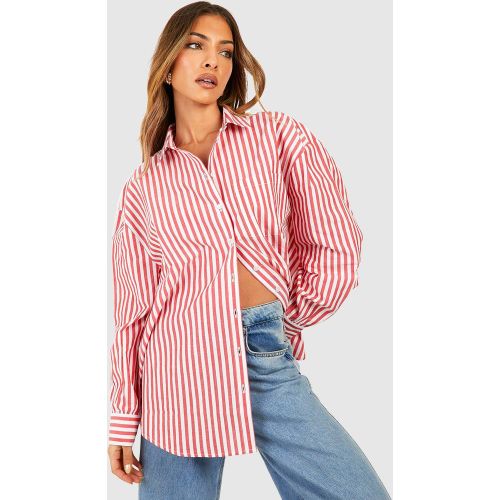 Chemise Oversize Rayée - 34 - boohoo - Modalova