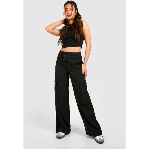 Pantalon Cargo Asymétrique - 34 - boohoo - Modalova