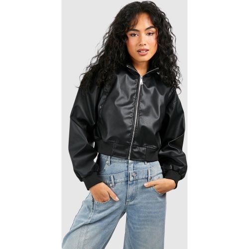 Bomber Court Zippé - 40 - boohoo - Modalova