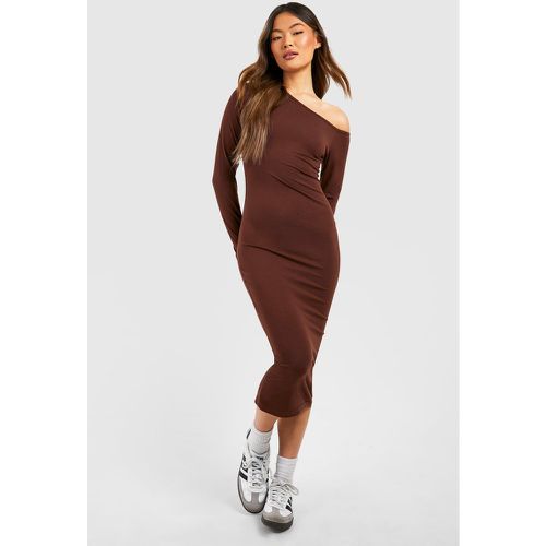 Robe Mi-Longue Asymétrique - 40 - boohoo - Modalova