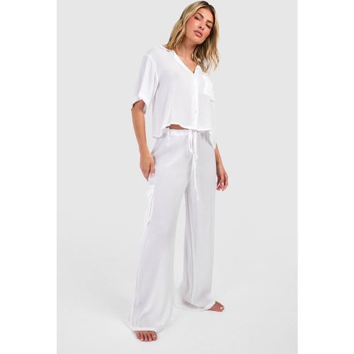 Pantalon De Plage Cargo - M - boohoo - Modalova