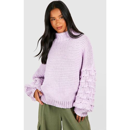 Petite" - Pull En Maille Épaisse - L - boohoo - Modalova