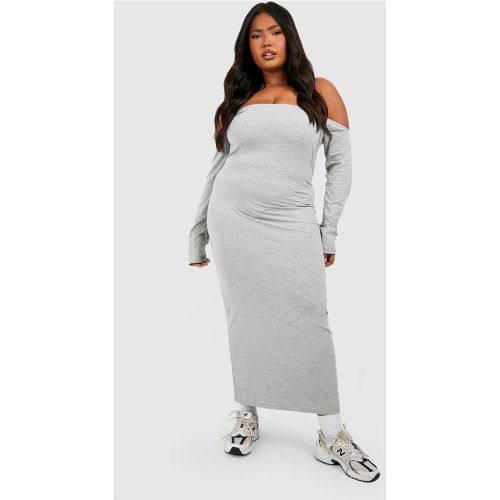 Grande Taille - Robe Mi-Longue À Épaules Dénudées - 44 - boohoo - Modalova