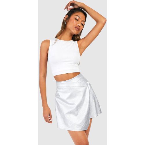 Jupe-Short En Synthétique - 40 - boohoo - Modalova
