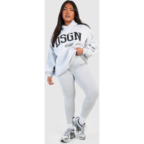 Grande Taille - Ensemble Oversize Avec Sweat À Capuche Et Legging - 44 - boohoo - Modalova