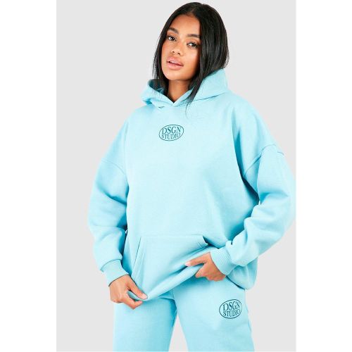 Sweat À Capuche Oversize À Imprimé - S - boohoo - Modalova
