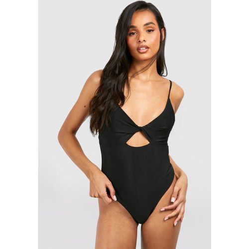 Tall" - Maillot De Bain Torsadé - 40 - boohoo - Modalova