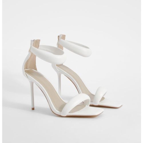 Chaussures Matelassées À Talon Aiguille Et Brides - 36 - boohoo - Modalova