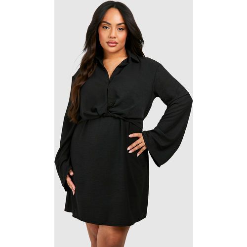 Grande Taille - Robe Nouée À L'Avant - 46 - boohoo - Modalova