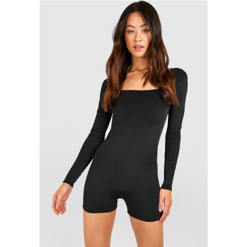Tall" - Combishort Premium À Coutures Apparentes - 38 - boohoo - Modalova