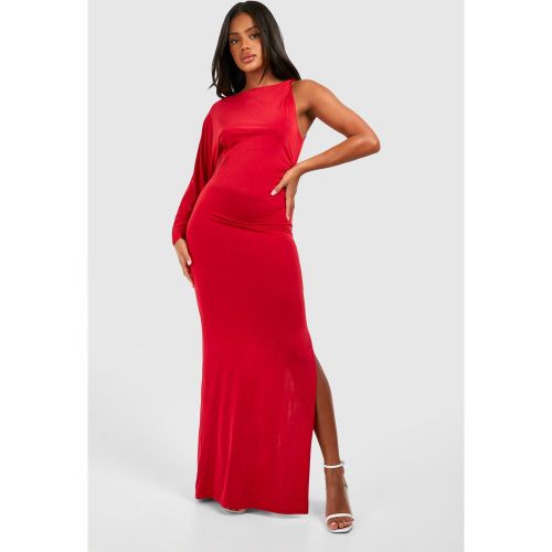 Robe Longue Asymétrique À Volants - 36 - boohoo - Modalova