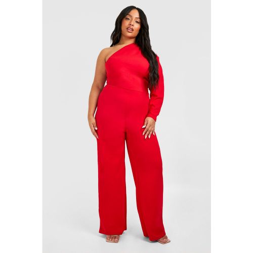 Grande Taille - Combinaison Large Asymétrique - 52 - boohoo - Modalova