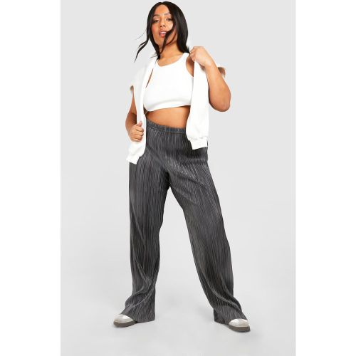 Grande Taille - Pantalon Droit Plissé - 48 - boohoo - Modalova